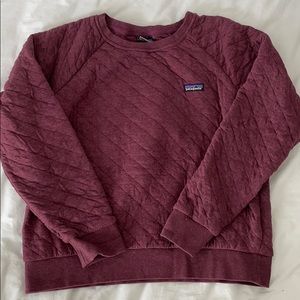 Patagonia quilted crew